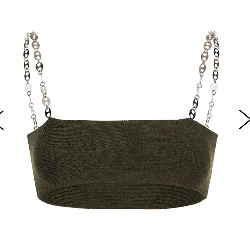 Aya Muse Pomo Bra with Chain